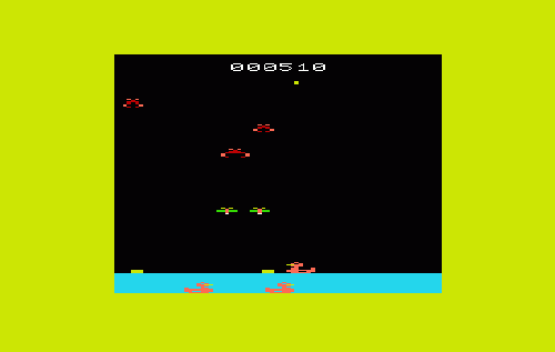 Deadly Duck screenshot 1 for Vic-20